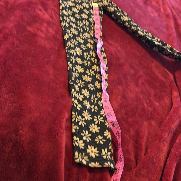 Jessica Simpson Dainty Retro Floral Leggings Size 8 - Picture 13 of 16